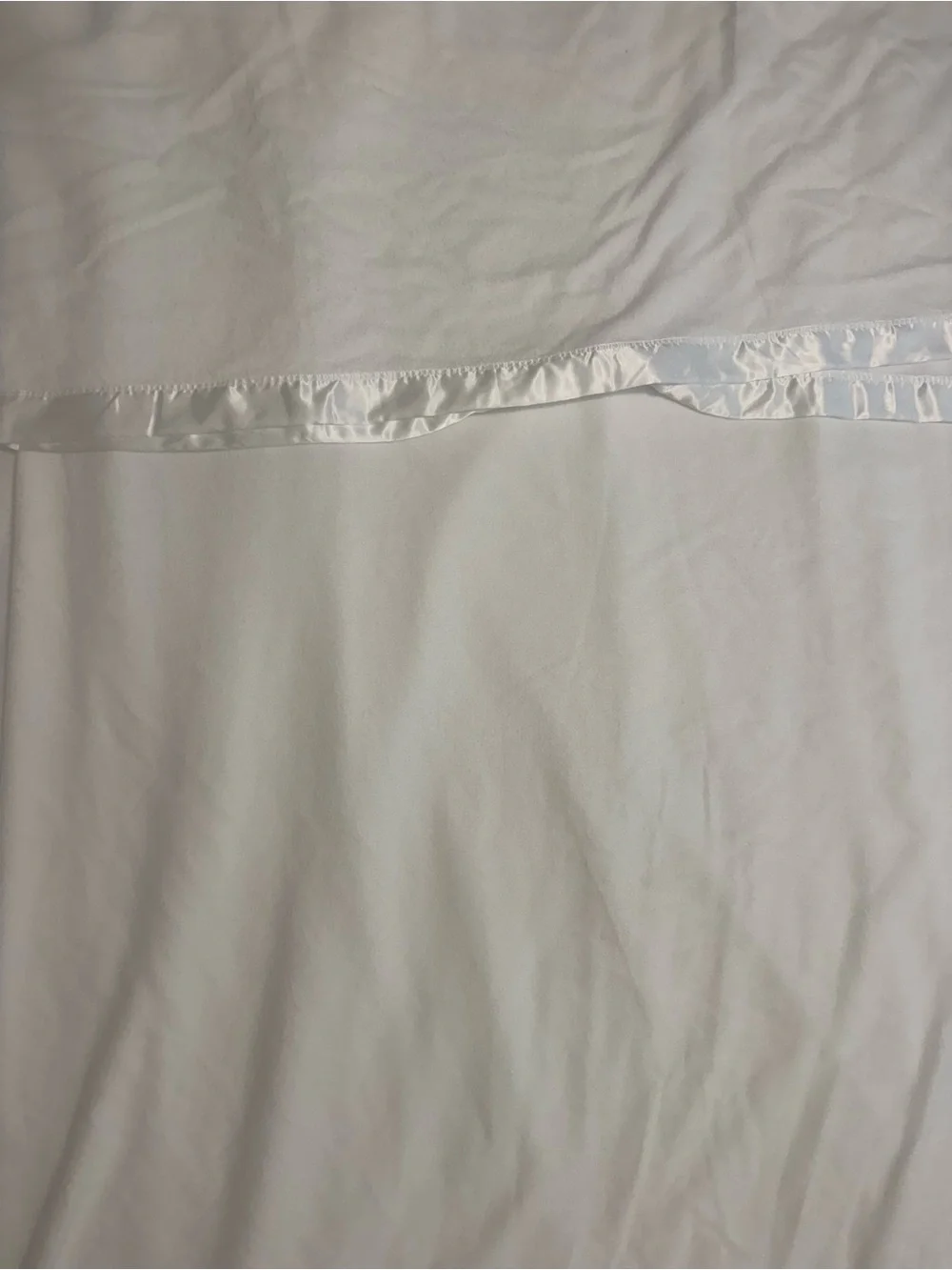 Bamboo Blanket Throw - White